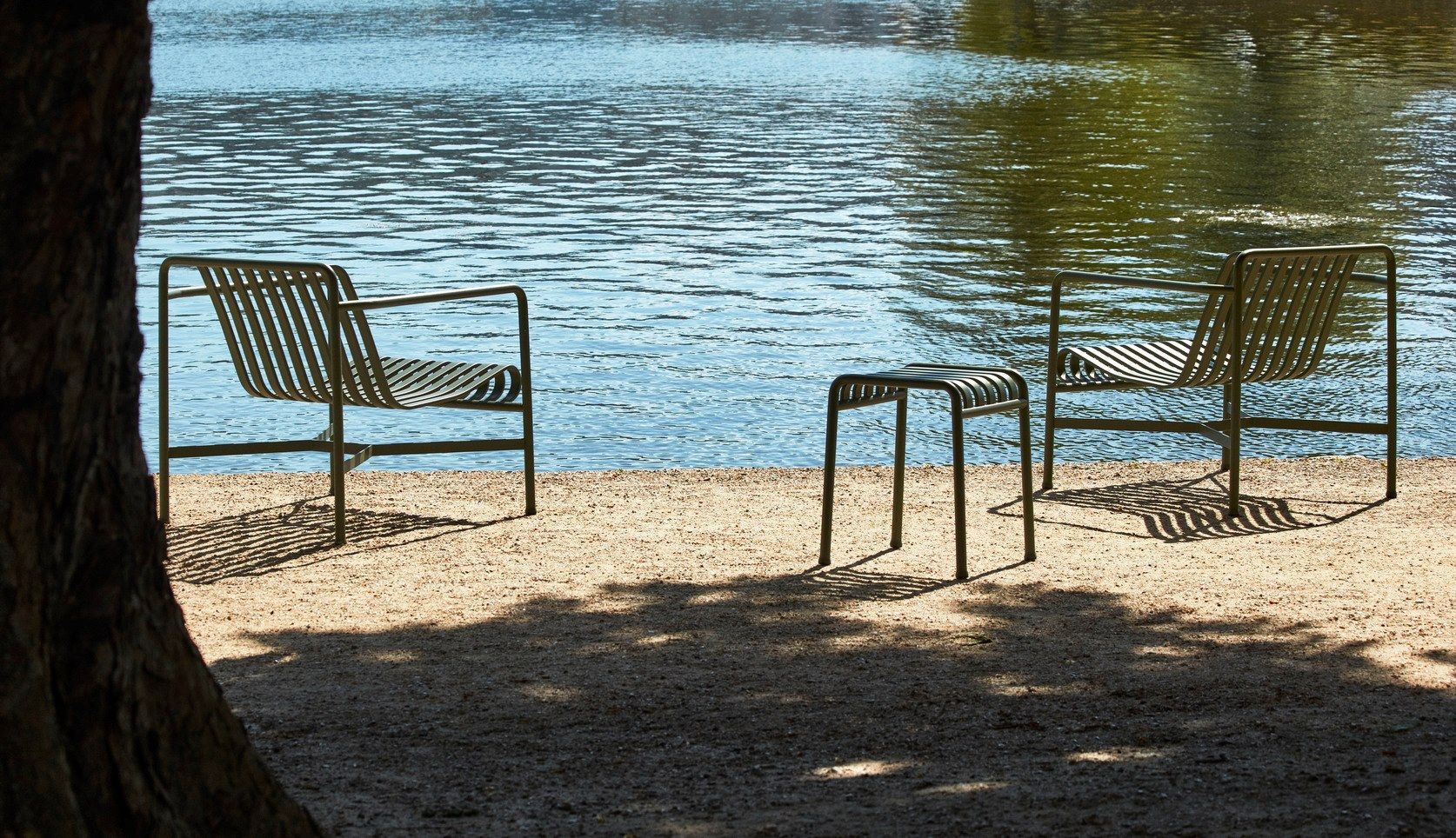 Стальное садовое кресло с подлокотниками Hay Палисад ARCH-00128999 - Вид №21