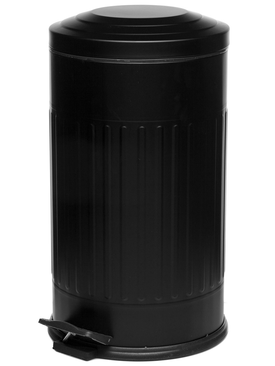 Вёдра с педалью и крышкой Apus 16L Black NAVAKO 11016