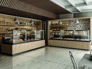 Витрина с холодильной стойкой