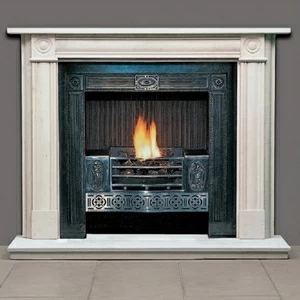 Камин из стали и чугуна afroundel Devon Devon FIREPLACES ROUNDEL FRAME