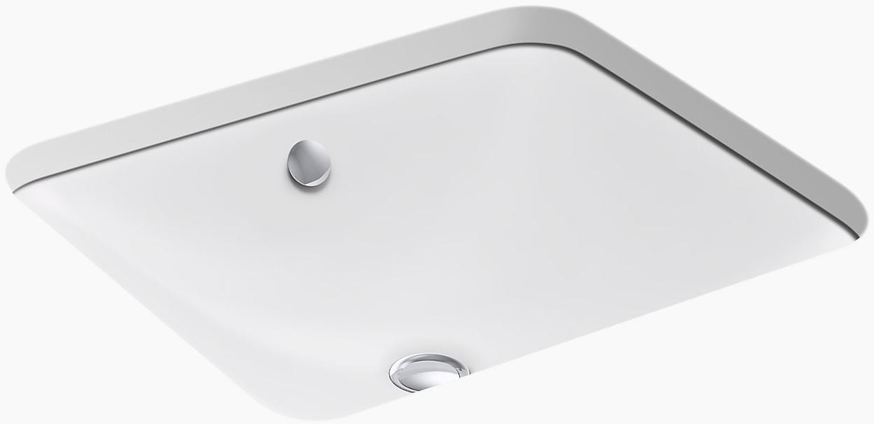 KOHLER Iron Plains Встраиваемая / устанавливаемая под столешницу раковина для ванной комнаты K-5400-NY  - Вид №1