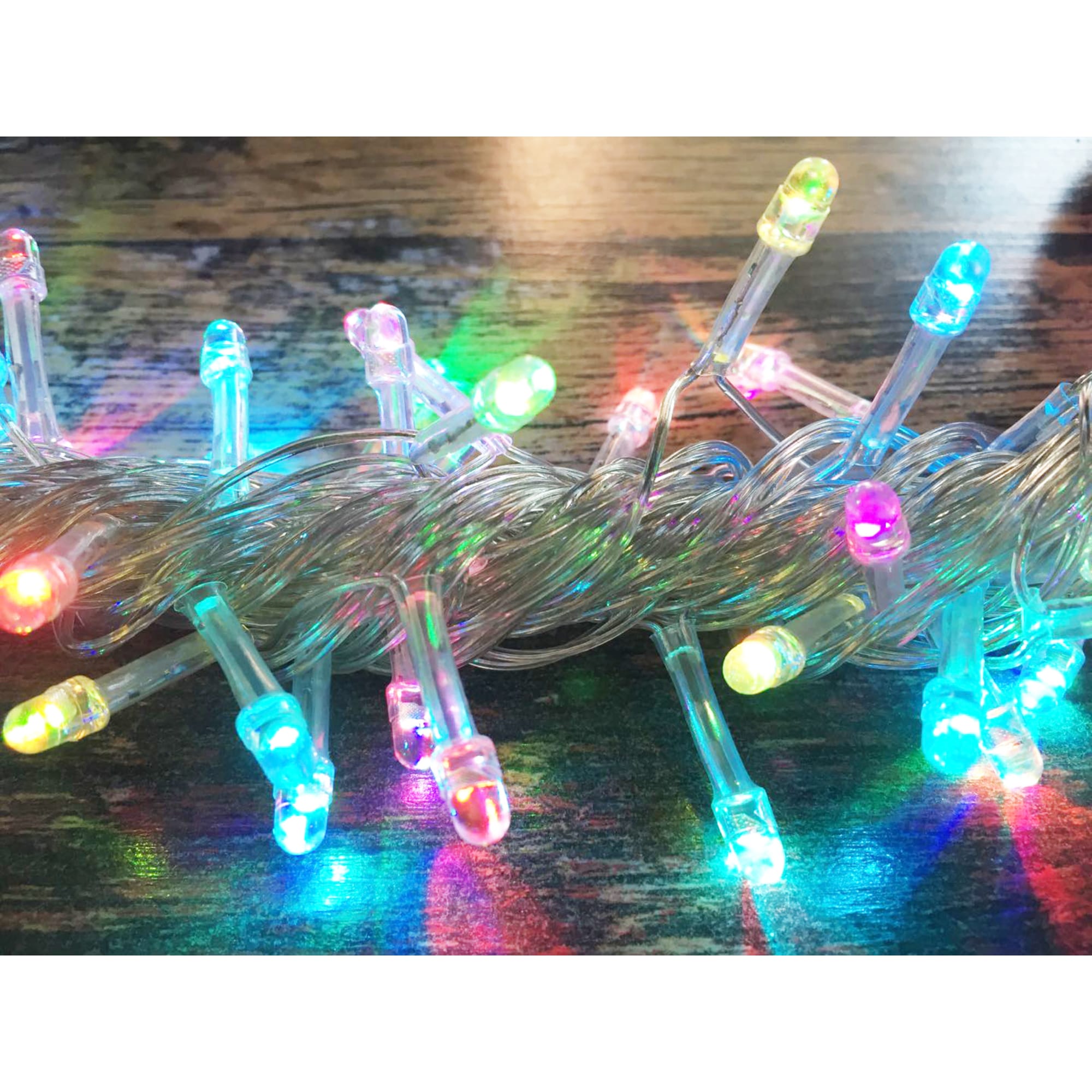 82309543 Электрогирлянда комнатная «Нить» 10 м 100 LED мультисвет Santreyd  - Вид №3