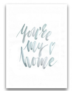538092 Открытка "You’re my home" Yetti