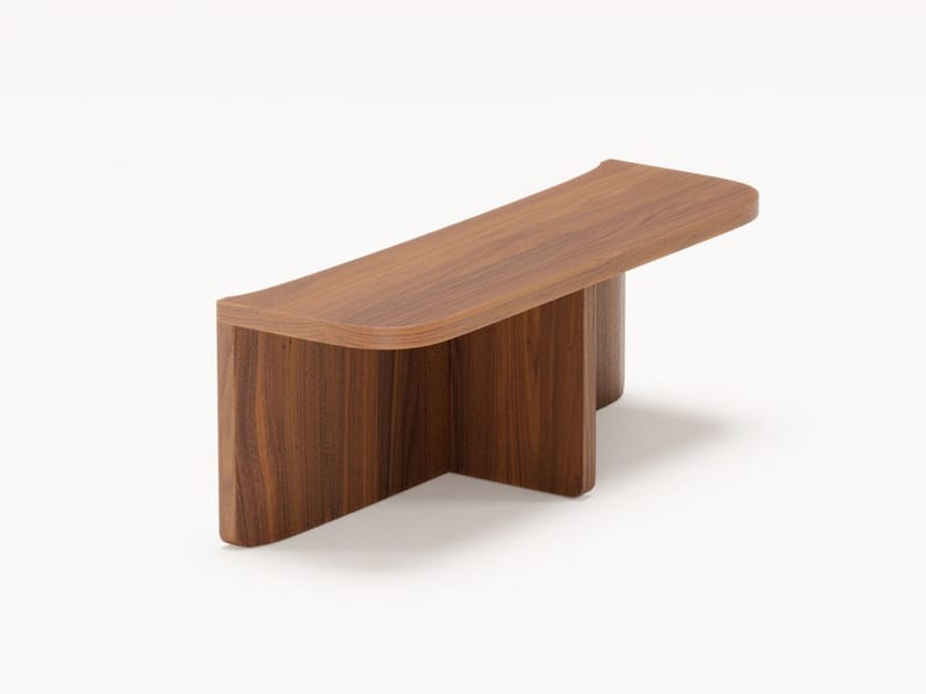 Прямоугольный низкий журнальный столик из грецкого ореха Wewood купол ARCH-00056771