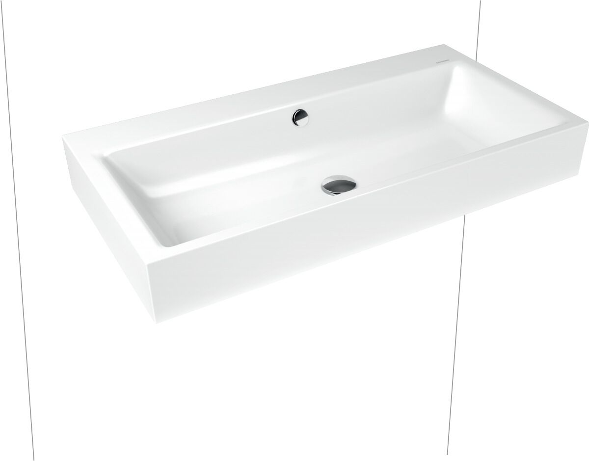Прямоугольный подвесной умывальник из эмалированной стали KALDEWEI чистый ARCH-00104052 - Вид №2