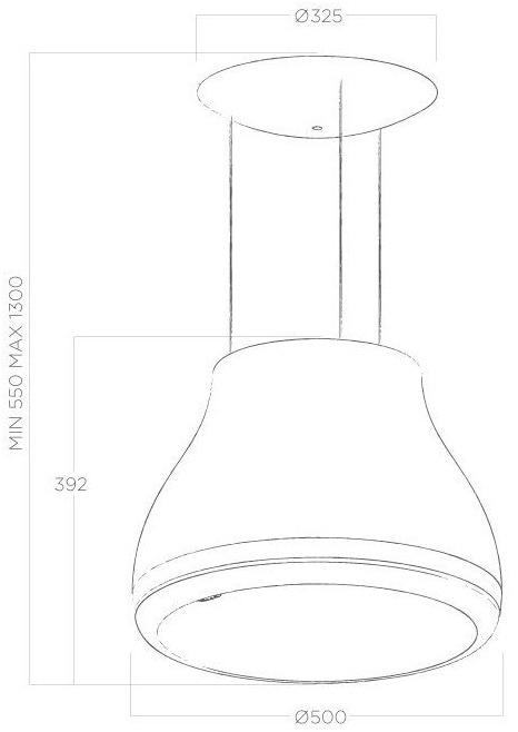 Elica Металлическая вытяжка со встроенным освещением sun-id-1417101 - Вид №9