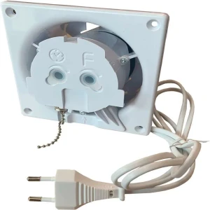 91969187 Вентилятор вытяжной Airroxy dRim 125 PS 269294 D100 мм 36 дБ 140 м³/ч цвет серебристый STLM-1472665