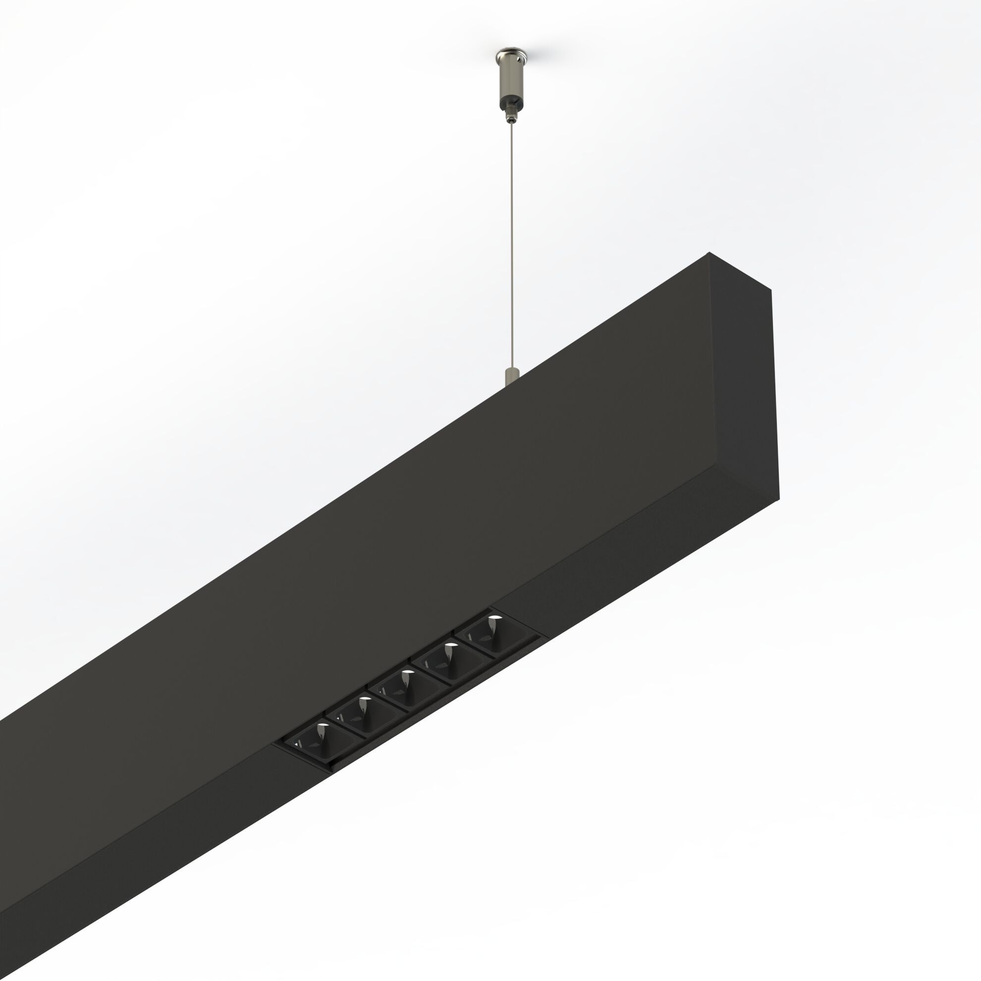 Экструдированный алюминиевый светодиодный подвесной светильник Lucifero's Файл H ARCH-00145456 - Вид №2