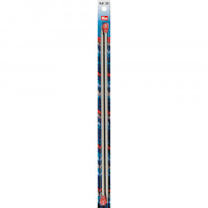 191467 Спицы PRYM прямые алюминий d 5.0 мм 35 см с наконечниками PRYM