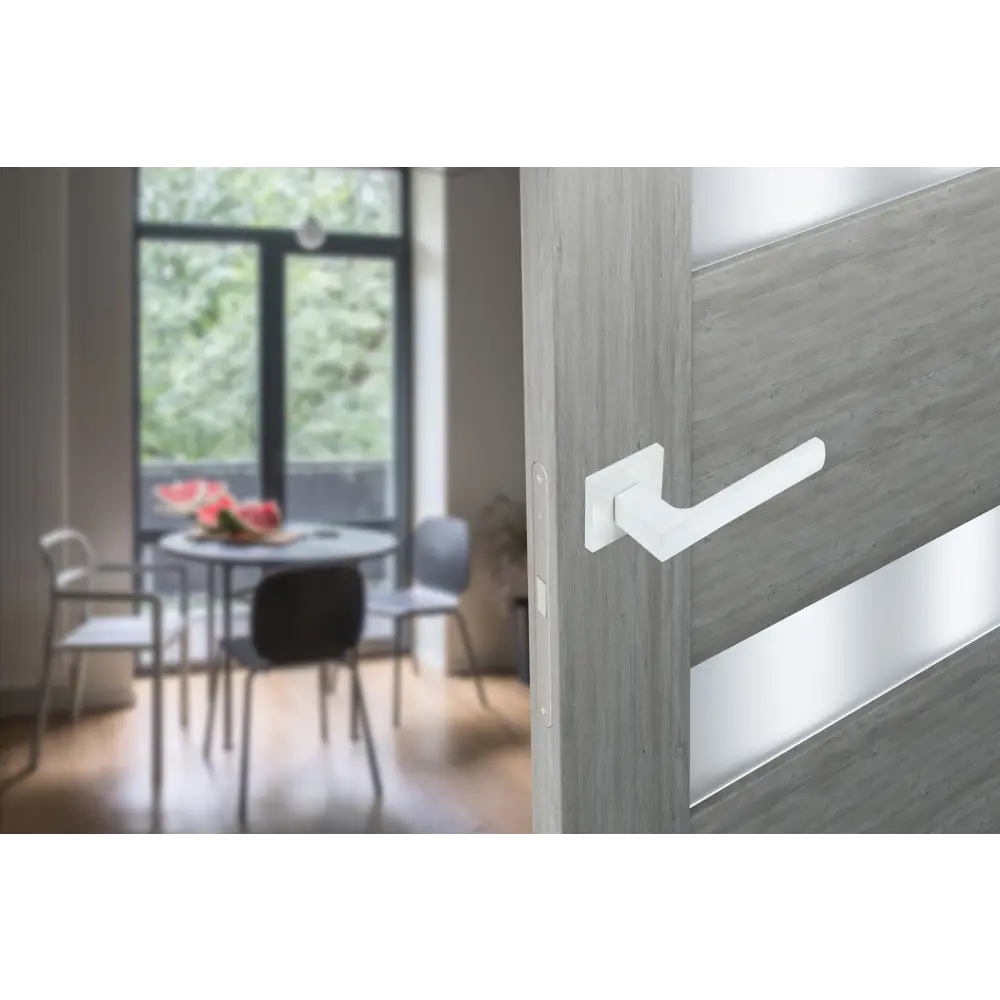 Дверные ручки EDSON EDS-182H-Q2 белые для межкомнатных дверей 85170509 STLM-0897455 - Вид №7