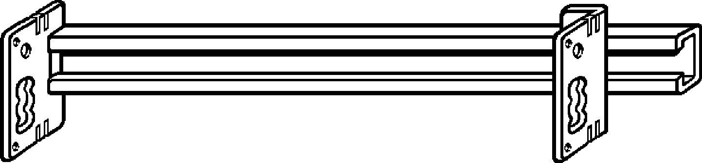 Viega Монтажная планка Prevista Dry Plus 8555.33 (776350) 776 350 - Вид №1