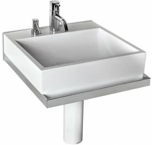 Подвесная раковина настенная овальная Vallvé Quarenta белая