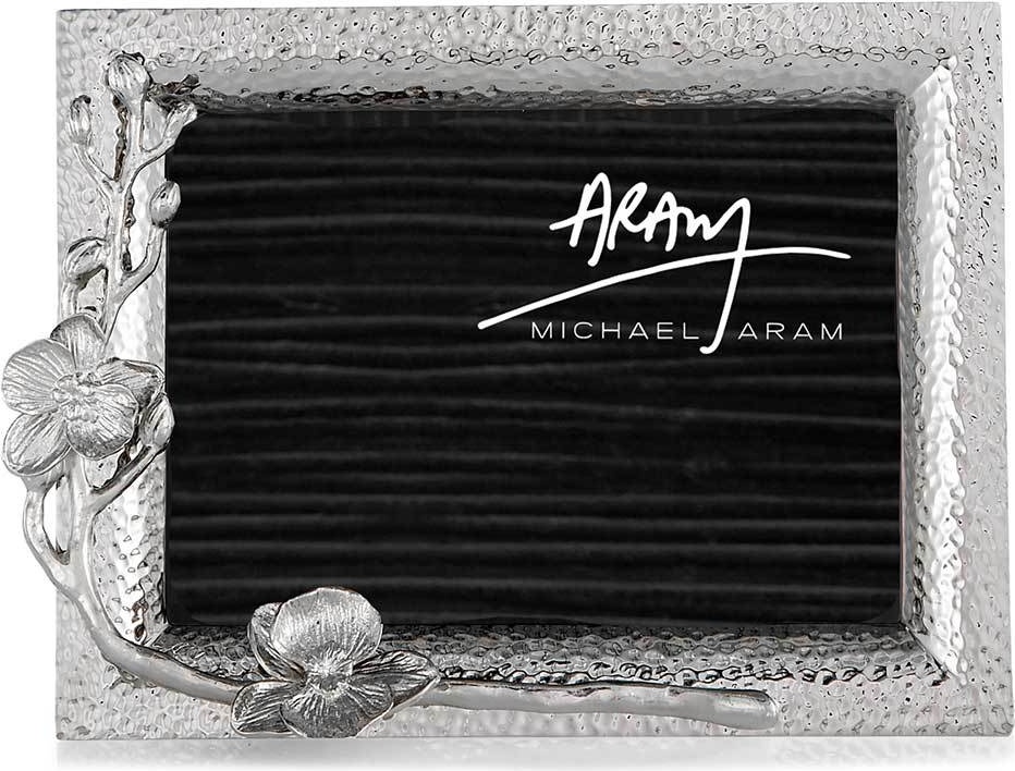 10558935 Michael Aram Рамка для фото Michael Aram Белая орхидея 13х18см Сталь 