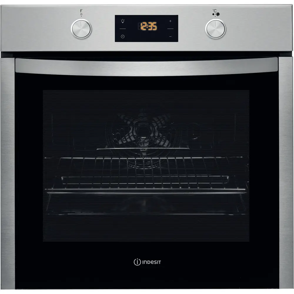 Духовой шкаф INDESIT IFW 5844 JH IX 59.5x59.5x57 см нержавеющая сталь STLM-2011579 - Вид №1