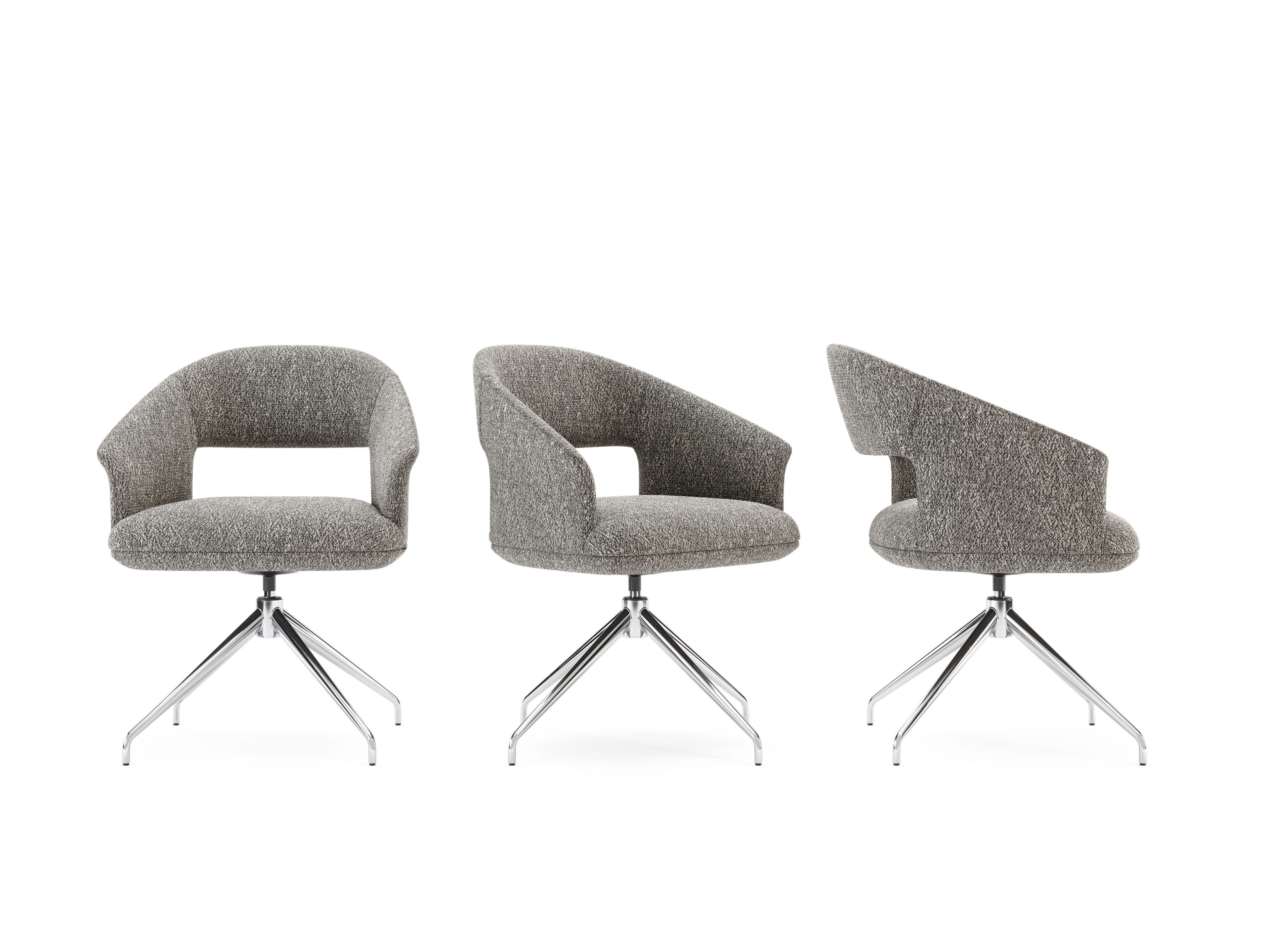 Мягкое вращающееся кресло Domkapa JERMAIN METAL ARCH-00145329 - Вид №6