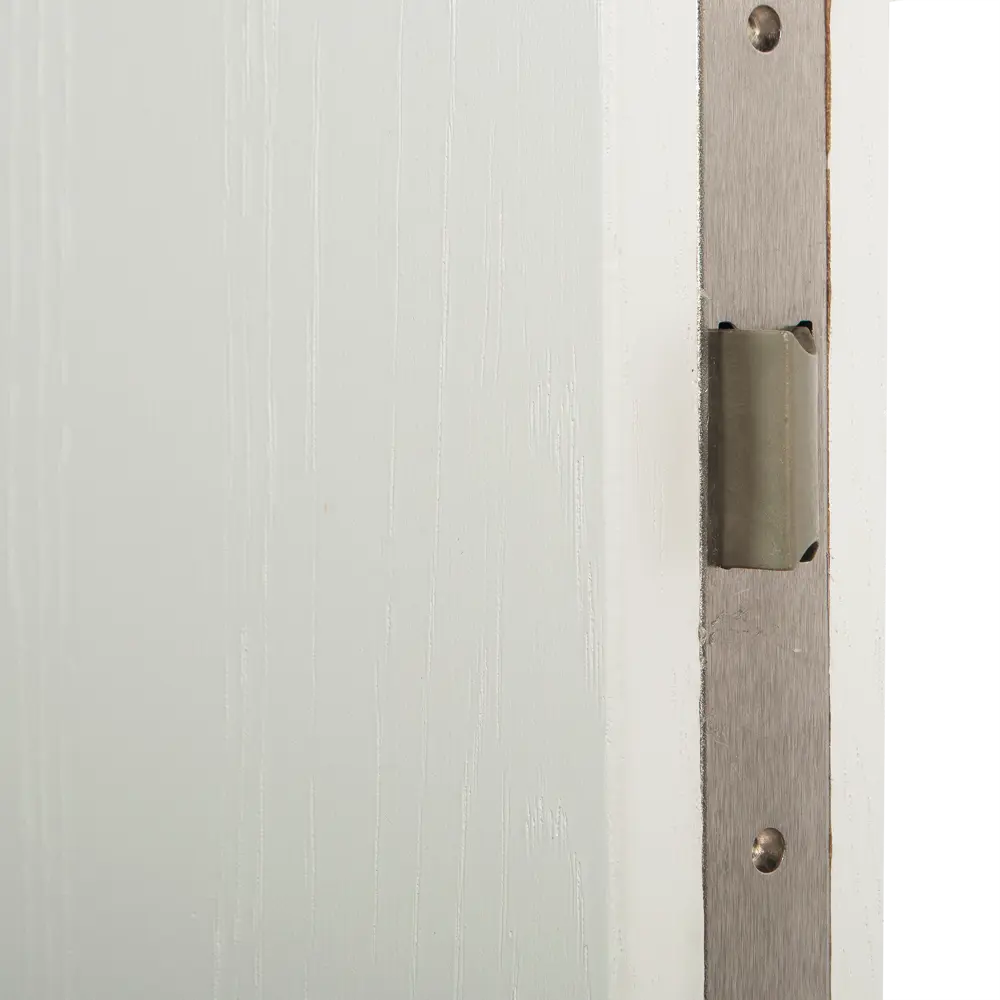 Дверь межкомнатная глухая Кристал 80x200 см цвет пломбир VELLDORIS STLM-2147418 - Вид №1