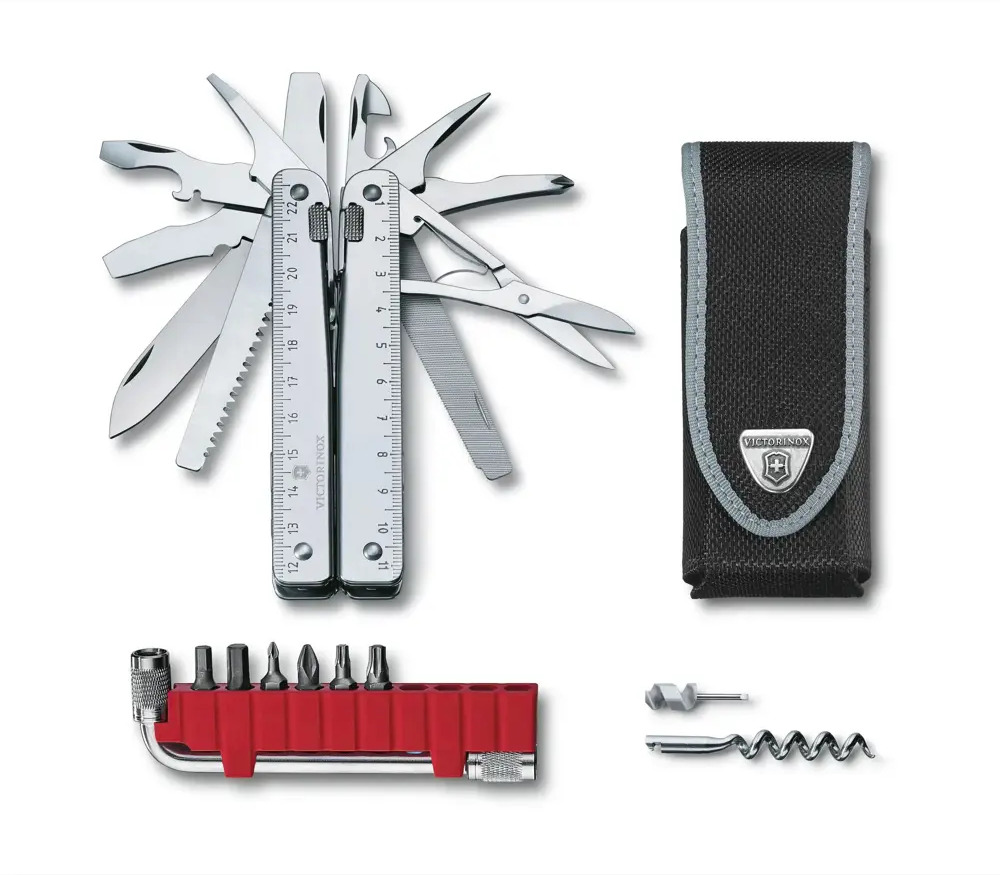 91618523 Мультитул-пассатижи Victorinox SwissTool X Plus 3.0338.N 38 функций STLM-0847426