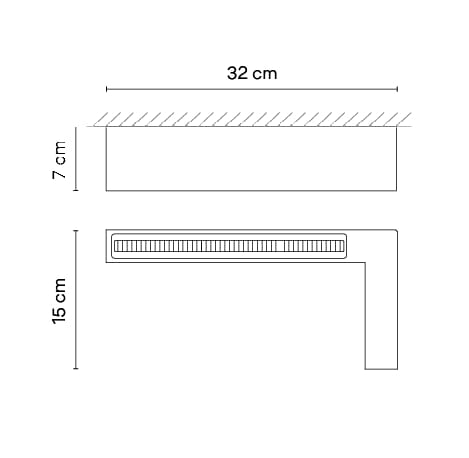 Алюминиевый светодиодный потолочный светильник Vibia смещение ARCH-00053559 - Вид №9