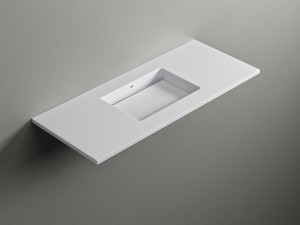 Прямоугольная раковина Corian® с столешницей