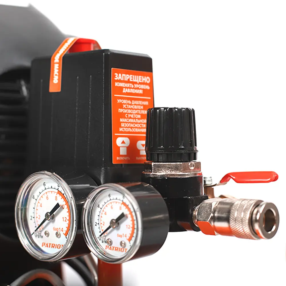 Компрессор масляный Patriot LRM 24-240C, 24 л 240 л/мин 1.6 кВт STLM-2019000 - Вид №2