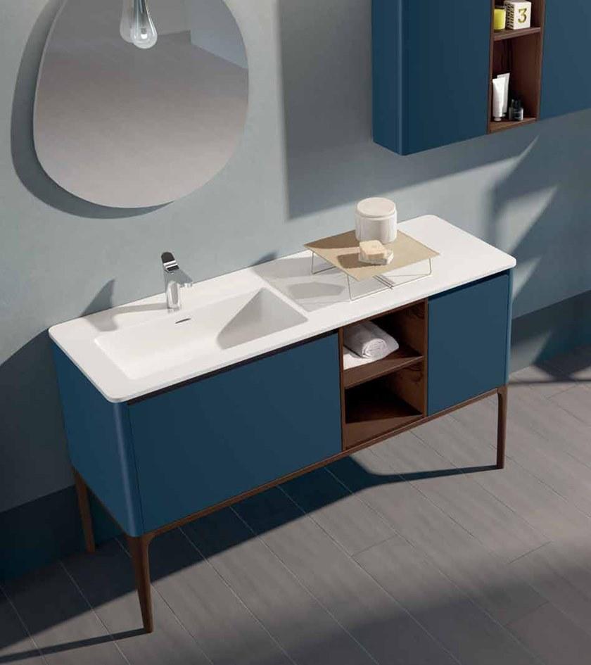 Mobiltesino Тумба под умывальник из ясеня с дверцами Suite sun-id-1439617 - Вид №1