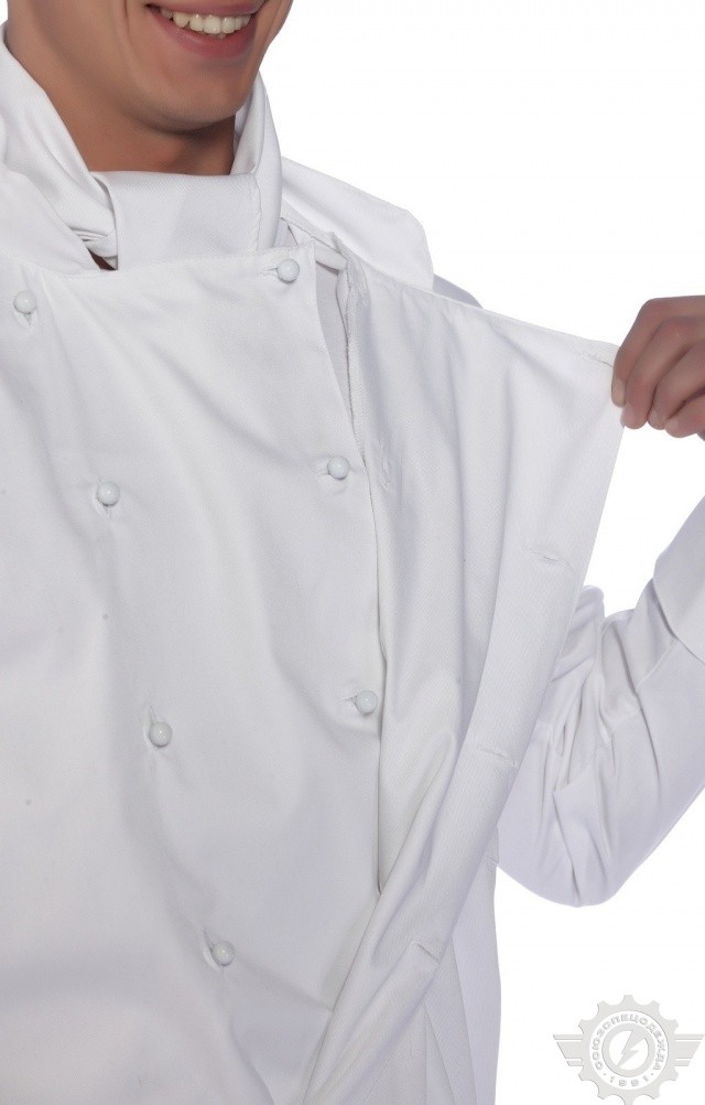 66026 Куртка поварская "Люкс" двубортная  Повар  размер 56-58/182-188 Спецодежда  - Вид №7