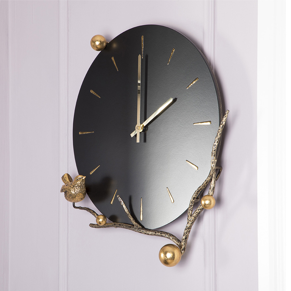 45018 Часы настенные Терра Бранч Каштан Амбер BOGACHO 4627179656515 - Вид №5