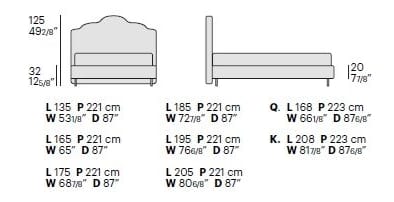 Контейнерная кровать Bolzan Dafne ARCH-00016914 - Вид №4