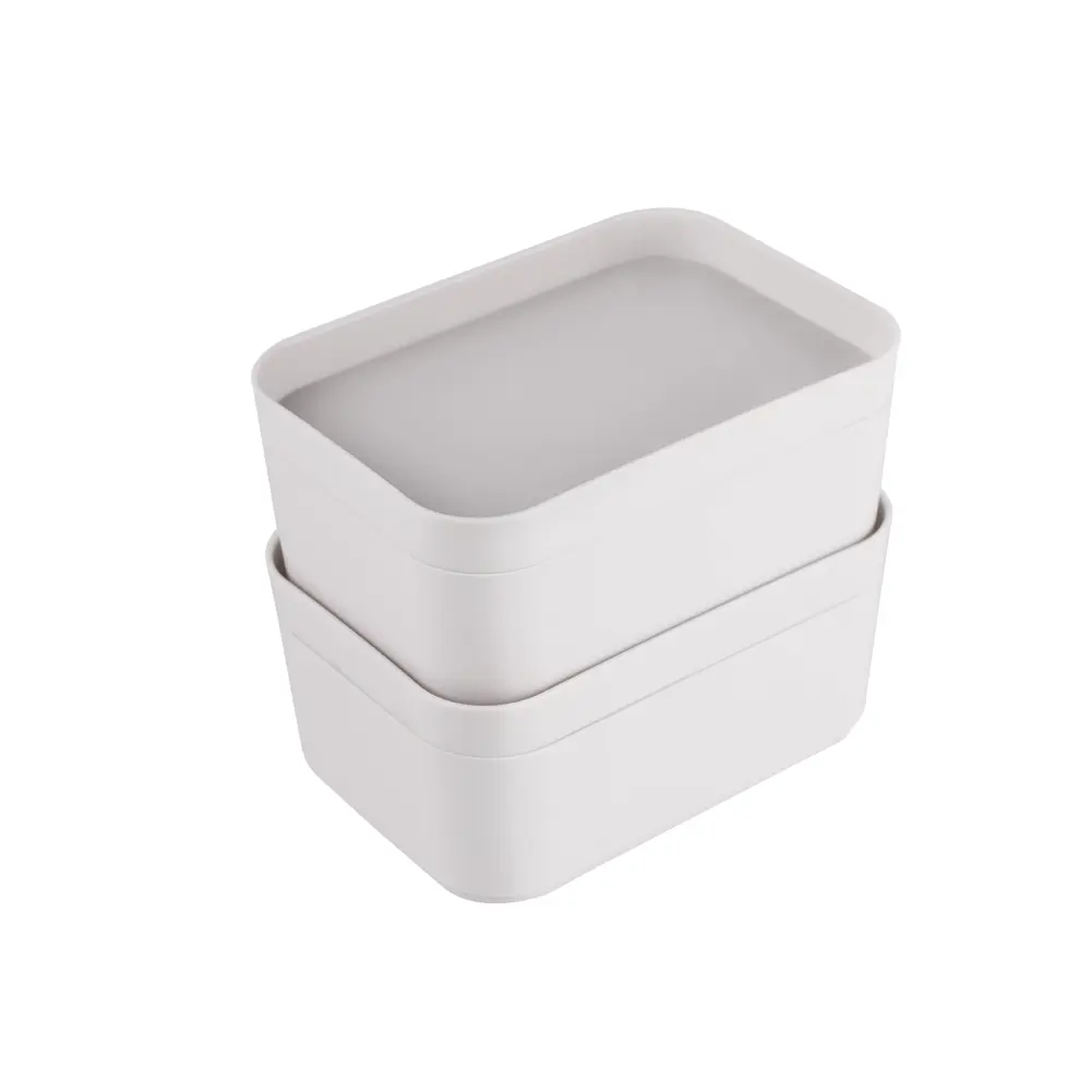 Органайзер для хранения 15.9x11.3x7.2 см полипропилен платина BEROSSI STLM-2054749 - Вид №5