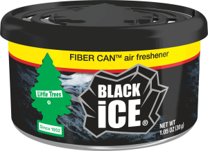 91250241 Ароматизатор в баночке Fiber Can "Черный Лед" STLM-0521333 LITTLE TREES