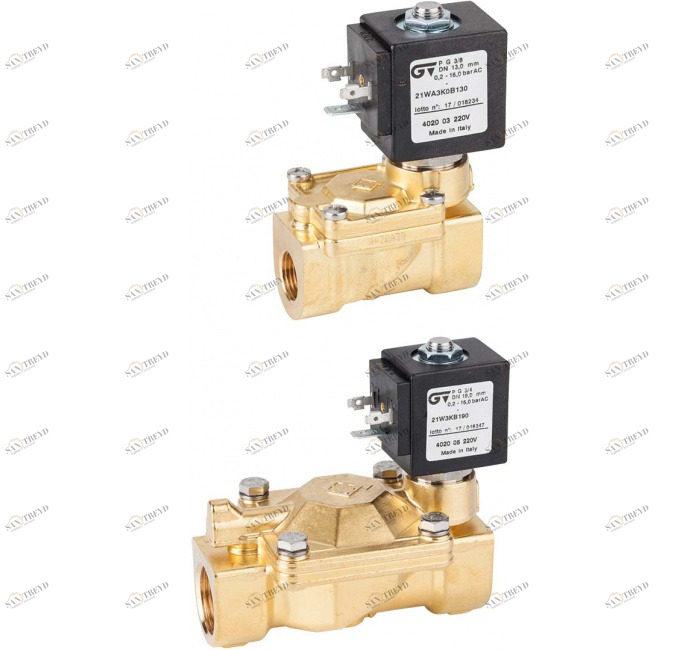 GENEBRE 4020 04 110v 2 ways indirect acting solenoid valve N.C 