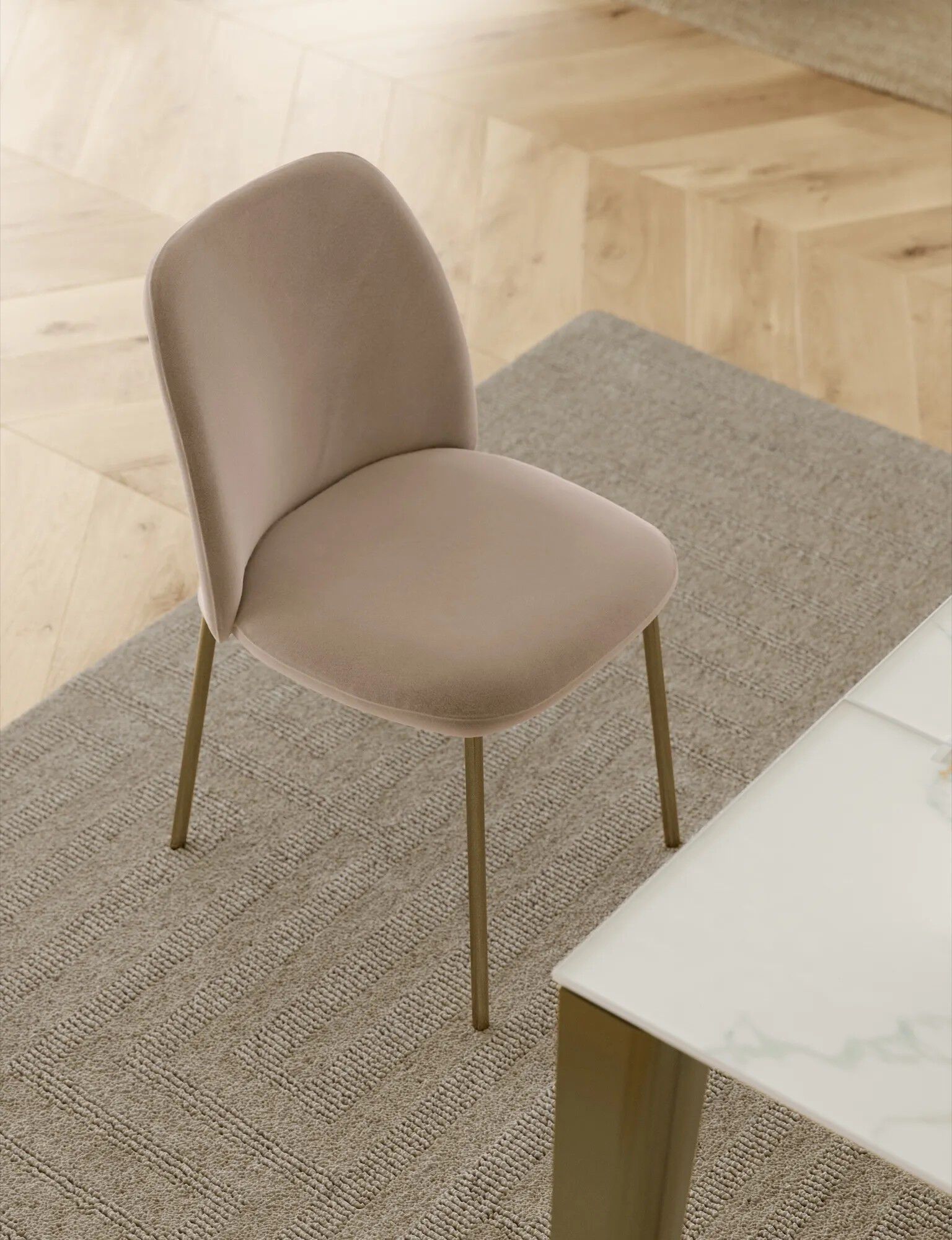 Тканевый стул Bontempi Casa VIVIAN ARCH-00029000 - Вид №3