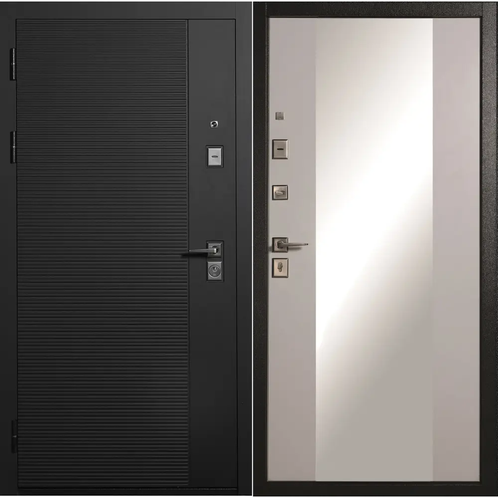 Входная дверь Форпост 100 с зеркалом - защита и функциональность 89415306 STLM-1579163