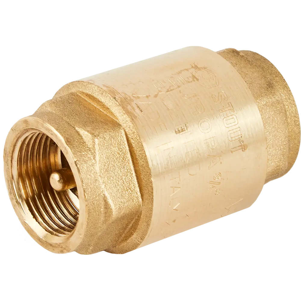 Клапан обратный Stout 3/4" латунь STLM-2165995