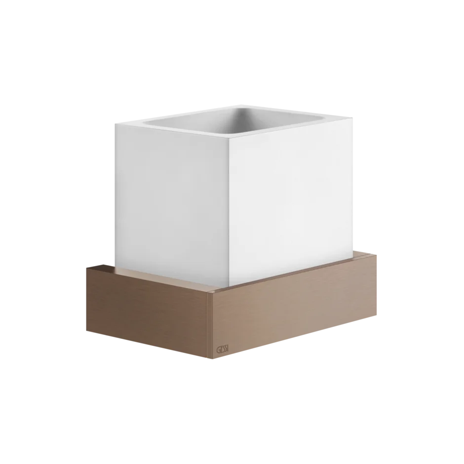 Держатель стакана 20807 708 Gessi Inverso МЕДНЫЙ МАТОВЫЙ PVD 20807708