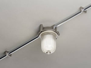 Натуральный алюминиевый потолочный светильник