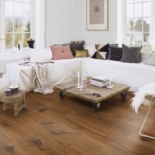 Инженерная доска Boen Chalet Antique Дуб Натур (Гладкая) 2000-4000х350 мм 2100430026 - Вид №7