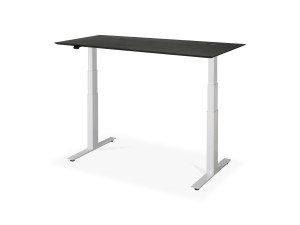 Прямоугольный стол из дуба с регулируемой высотой