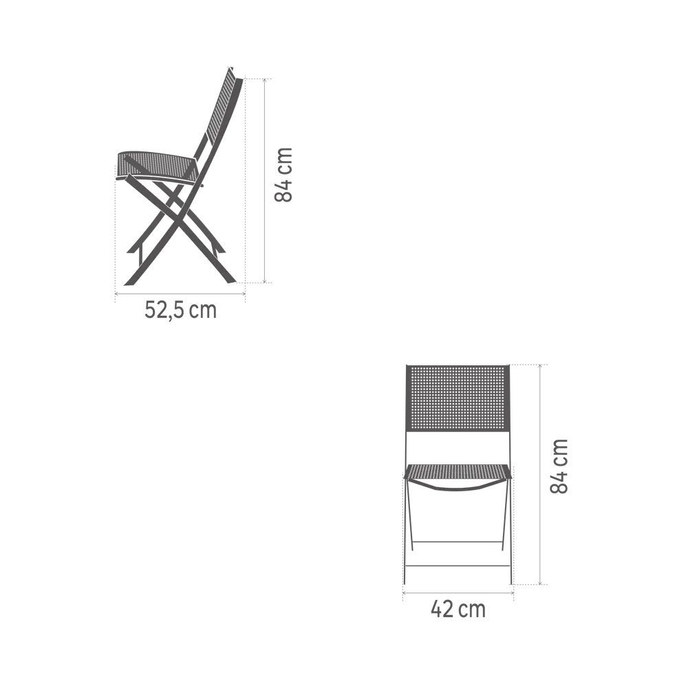 Складной стул NATERIAL Emys для террасы и сада 83719378 STLM-0043745 - Вид №20