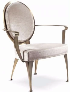 Cantori Кресло Medallion из бархата Miss