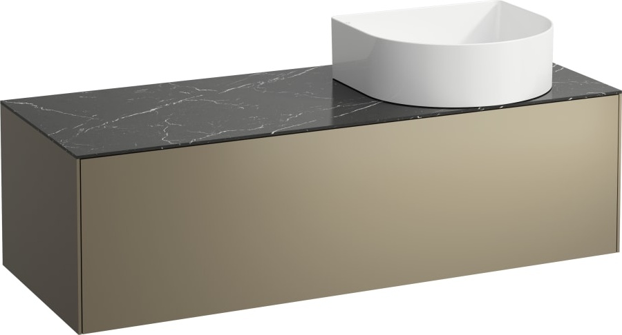 H4054230341411 Шкафчик, 1 ящик, совместим с раковиной-чашей 812340, 812341, 812342, 812343, с отверстием справа LAUFEN PRO - Вид №5