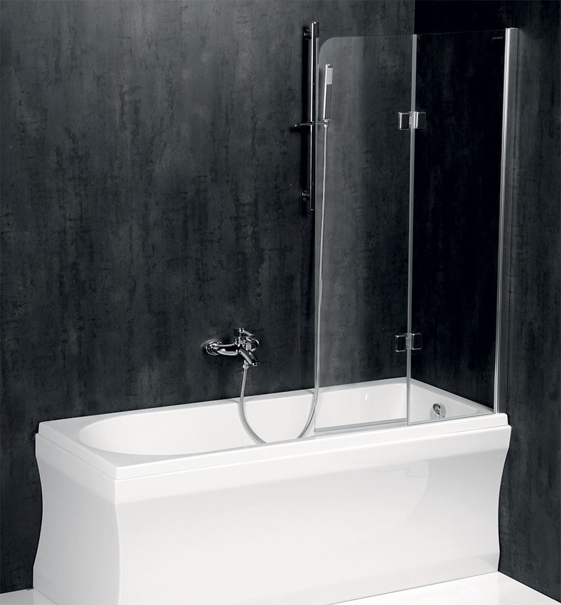 BS-97 Душевое ограждения на борт вынны Polysan Чехия 