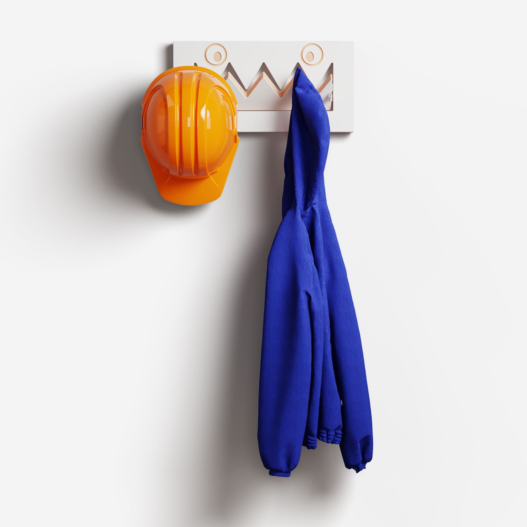 Вешалка для одежды из фанеры AMBIVALENZ Fläpps Monsterhäng 40x20-1 ARCH-00117341 - Вид №5