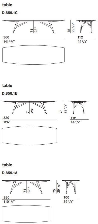 Molteni & C. Стол для совещаний прямоугольный ясеневый Heritage sun-id-1442231 - Вид №8