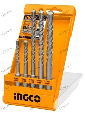 INGCO ITALIA Набор сверл sds по камню sun-id-1348202