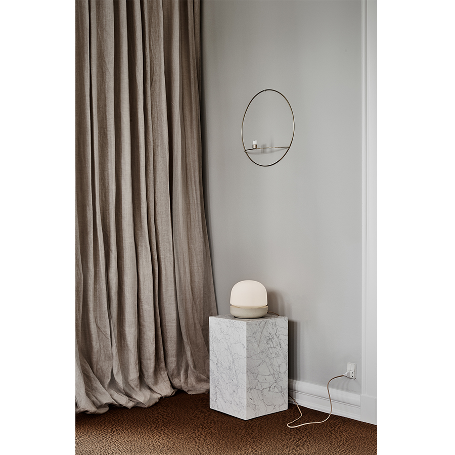 1850039 MENU Каменная настольная лампа Стекло песочного опала  - Вид №3