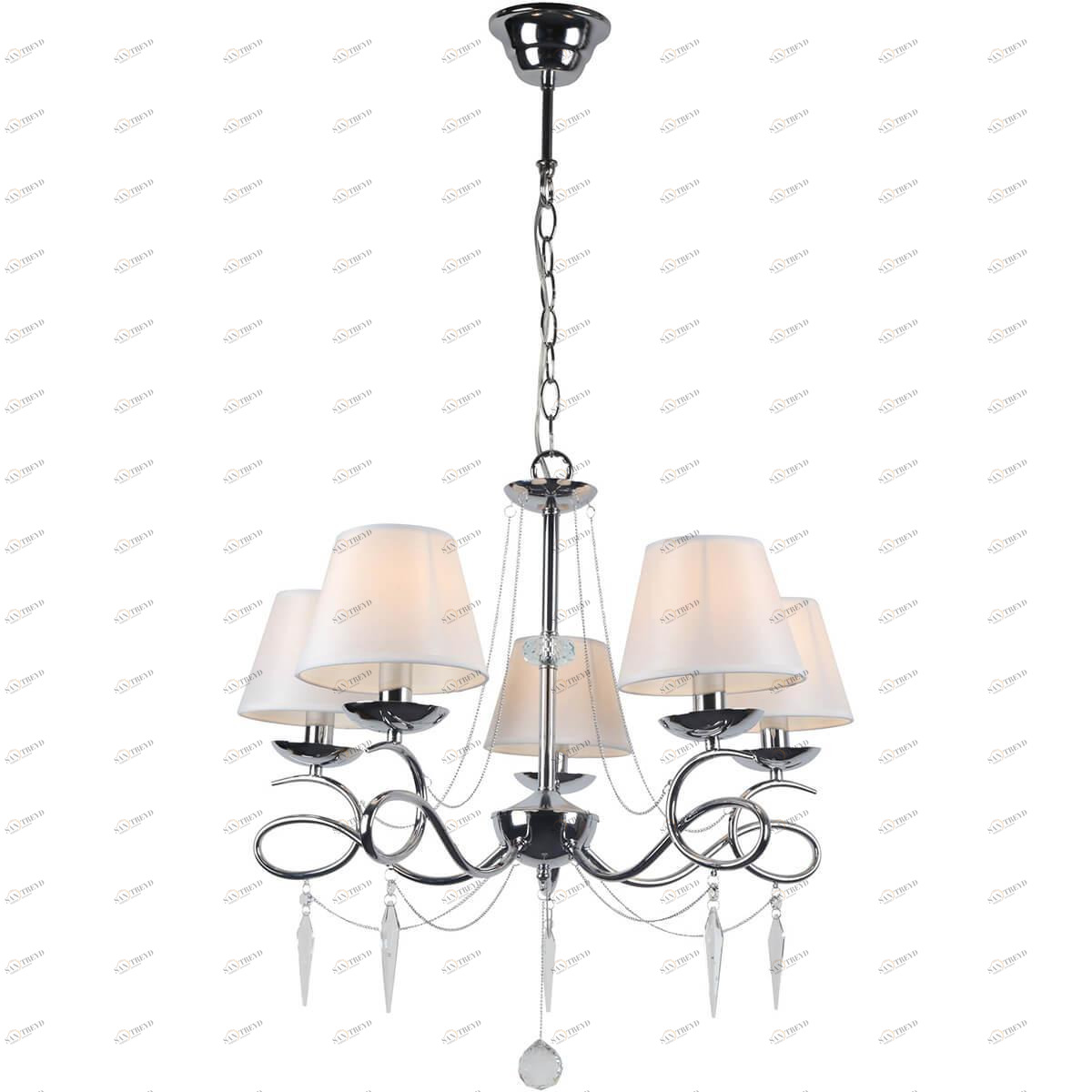 Подвесная люстра Omnilux Padru OML-53303-05 OMNILUX PADRU 187099 Белый 