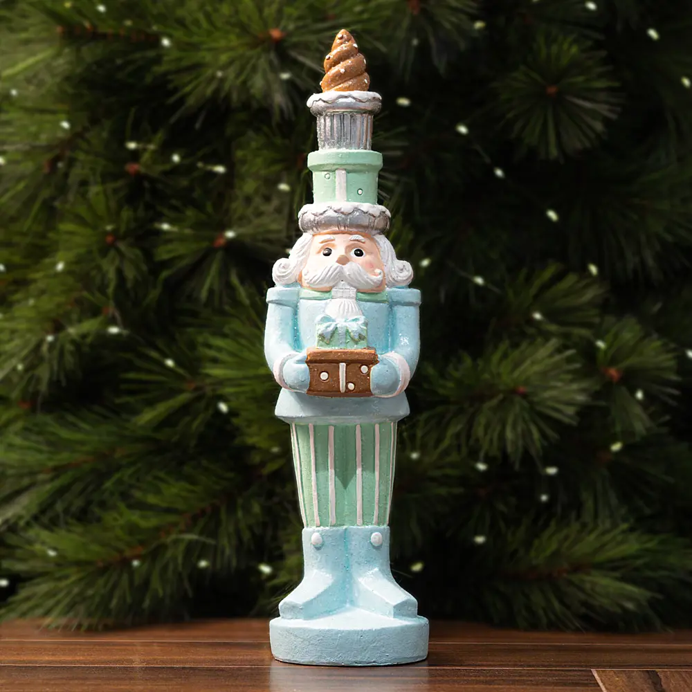 89368994 Декоративная фигура Щелкунчик 40x9.5 см STLM-1452770 Santreyd Christmas