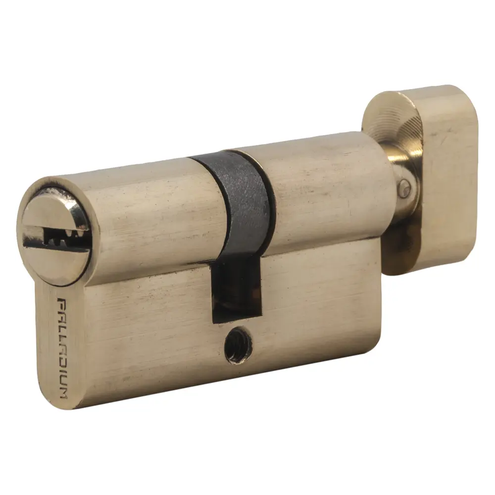 PALLADIUM Цилиндр замка ключ-вертушка 30×30 мм с защитой от взлома 17216959 STLM-0007667