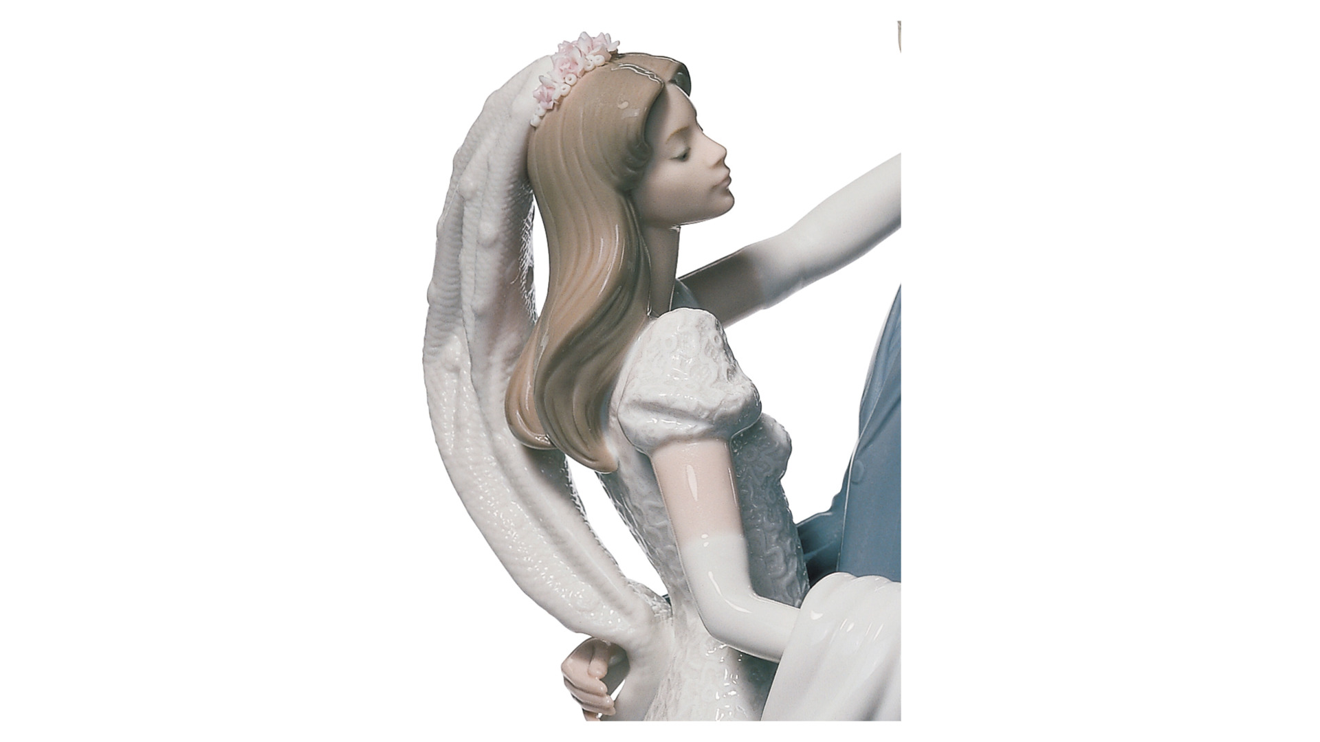 10668957 LLADRO Фигурка Lladro "Люблю - танец новобрачных" 16x37см Фарфор Lladró  - Вид №1